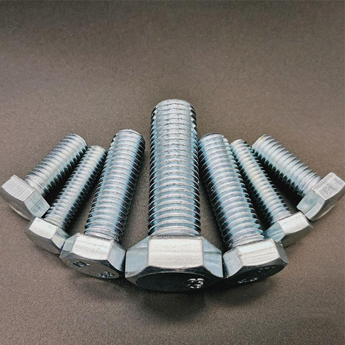 六角螺栓DIN933-4.8级全牙螺栓M8x30（蓝白锌系列）