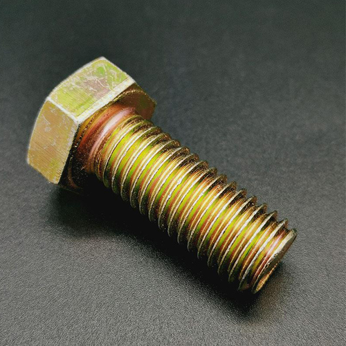 DIN933六角螺栓 4.8级 8.8级(黄彩锌系列)M12x50