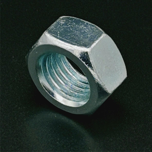 六角螺母DIN934-4级电镀蓝白锌标记S4