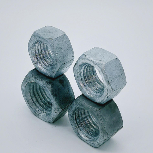 专业生产六角螺母GB52、DIN934热镀锌加大丝孔（扩孔）配热镀锌螺栓